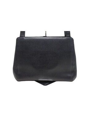Chanel No. 5 Caviar Leather Shoulder Bag